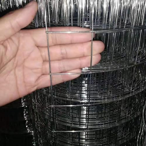 304 Edelstahl-Seilnetz, Maschendraht Verzinkter Stahl, Gartenzaun Maschendraht Gitterzaun, für Garden Farm Treppenbalkon Flexibles Geflügelkäfignetz ( Color : 100mesh , Size : 1*1m/3.3*3.3ft )