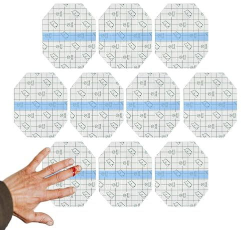 10 cerotti per medicazioni, trasparenti, elastici, grandi, impermeabili, per bendaggi per la pelle, trasparenti, per bendaggi per ferite, nuoto, doccia