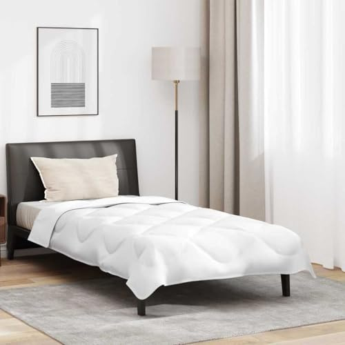 Générique Duvet d'été Simple avec Oreiller 2 pcs Blanc Microfibre,Maison & Jardin,Linge,Literie,Dessus-de-lit & couettes,Blanc,2.96 KG,3376426
