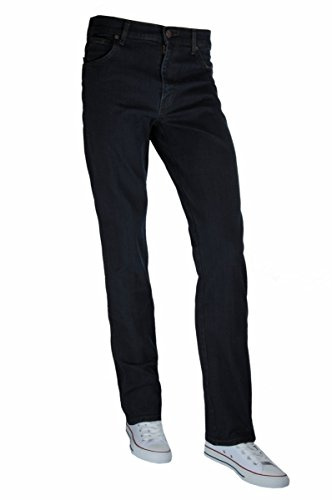 WRANGLER Herren Jeans TEXAS STRETCH Regular Fit, blue black (001), 48/34