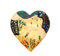 Der Kuss, Gustav Klimt, Österreich - 3D Harz Kühlschrank Magnete Reise Tourist Souvenir Collection Home & Küche Dekoration