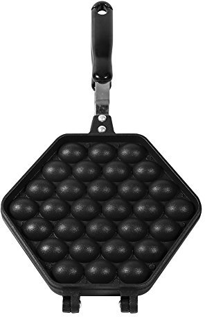 NOENNULL Molde para gofres, 39 x 22 x 4, 1 molde de aleación de aluminio, antiadherente, para hacer huevos, huevos, pasteles de burbujas, molde para hornear, para el hogar