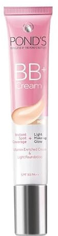 BB+ Cream, Pond,s Instant Spot Coverage + Light Make-up Glow, Ivory 18gram