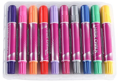 Tiza para Cabello 10 Colores De Tizas Para Teñir El Cabello