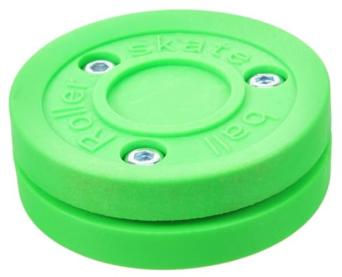 TOPBATHY Puck de Hockey de Plástico Resistente para Entrenamiento Multideporte Uso Hockey sobre Hielo Patines Línea sobre Ruedas Diseño Estable para Mejora de Técnica y Competición