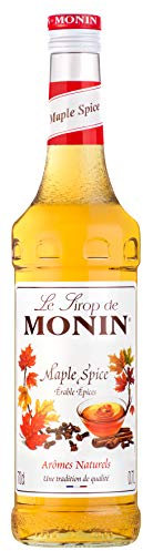 MONIN Premium Ahorn Gewürzsirup 700ml für Kaffee und Cocktails Veganfreundlich, Allergenfrei, 100% natürliche Aromen und Farbstoffe