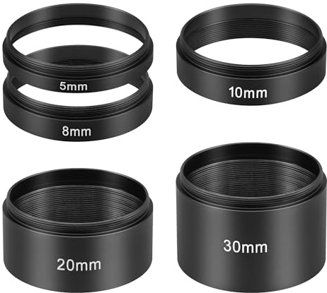 Astromania 2 Telescope Extension Tube Kit with M48 Thread 5/8/10/20/30mm