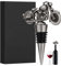 Hengongshen Motocicleta Víno Botella Tapón, Plata Tapón para Botellas de Vino para Motoregalos para Moteros, Regalo día del Padre Regalo Personalizado Hombre