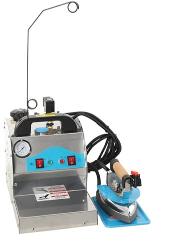 2.3 L Generatore Di Vapore Sistema Da Stiro Con Caldaia In Acciaio 900 W Ferro (Teflon Piastra) 1600 W, 3.5 Bar Di Pressione, Doppia Valvola Di Sicurezza, Portatile Per La Casa E Uso Commerciale
