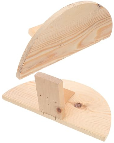 Toyvian Vogelsitzstangen Sicherer und Eleganter Ruheplatz 2 Stück für Kleine Vögel und Kleintiere im Vogelkäfig oder Taubenschlag