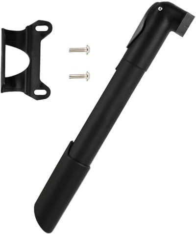 Pompe À Air Miniature pour Cyclisme, Kit Gonfleur De Pneus Mini pour Vélo, Étanche Manuelle Gonfleur Efficace Rapide pour Vélo Route VTT Réparation Extérieur