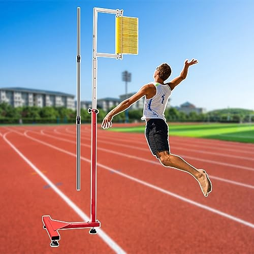 Attrezzatura per Test di Salto Verticale, attrezzo per Salto Verticale da Stadio con Asta di Reset, Tester Professionale per capacità di Salto, Dispositivo di misurazione dell'altezza del sa