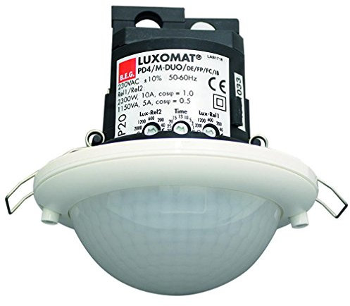 Beg det.mov/pres-i.crep Präsenzmelder pd4-m-2c-duo-ft, 2 Kanäle, weiß