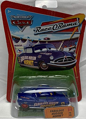 Disney Pixar Cars Supercharged Fabulous Hudson Hornet with Red Wheels Character Car