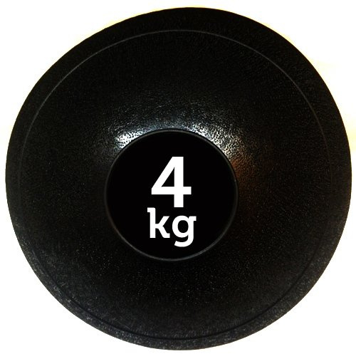 FXR Sports No Bounce Training Slam Ball 3-20kg MMA Boxing Fitness With A3 Workout Poster (4kg)