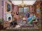 Bits and Pieces - 500 Piece Jigsaw Puzzle for Adults 46cm x 61cm - Murder at Bedford Manor - 500 pc Solve The Murder Mystery Jigsaw by Artist Gene Dieckhoner