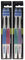 REACH Essential Care Interdental Firme Cepillo de dientes, Paquete Dúo x 2, Pleno Head Hard Erizarse Manuales Toothbrushes, Variedad de colores multipaquete, Diario Oral Esmalte Cuidado dental