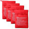 4 bolsas de Bolsa para Patatas Microondas, patatas reutilizables para microondas para hornear papas y patatas en solo 4 minutos, color rojo, Bolsas de Horno para Asar