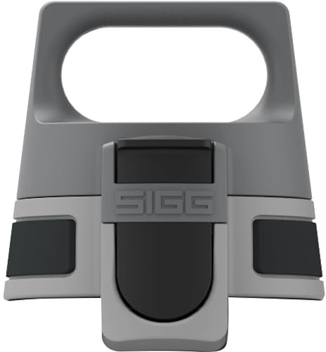 Sigg WMB ONE Top Anthracite Closure (One Size), Replacement Spare Part Drinking Bottle, One-Handed & Leak-Proof Closure Cap
