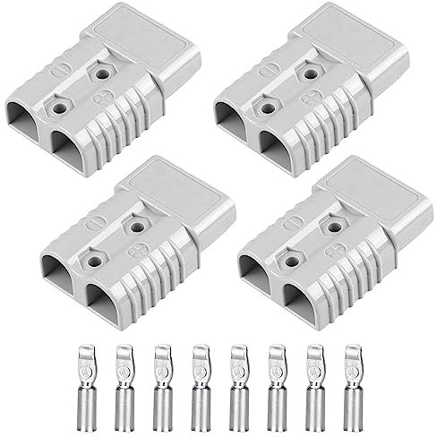 4 pezzi Connettore per Batteria Connessione Rapida con Terminali, 175A Connettore a Spina per Auto, Connettore Rapido Della per Batteria, per la Connessione Rapida di Auto, Camper, Station Wagon