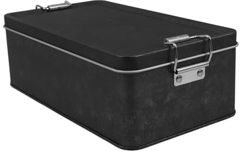 LIGIGWASH Embalaje Caja De Hojalata Rectangular Tarro De Dulces Con Tapa Caja De Lata De Galletas Para Almacenar Bocadillos De Halloween Tarros Decorativos Con Tapa Contenedor De De Hojalata