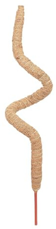 Moss Pole - 100cm Plant Support, Vast Application | Reusable Coir Moss Palm Vines Stick with Ease, Bendable Coir Plant Pole for Climbing Creeper Vines Philodendron to Grow Upward Garden Courtyard