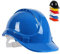 Blackrock Cappello rigido blu, Elmetto di sicurezza, Per edilizia, Uomo Donna Unisex, Cappelli da lavoro, Costruttore, Taglia unica Cinturino regolabile, HDPE, UK/EU 2016/425 EN937:2012+A1:2012