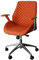212624 Bürodrehstuhl Designer Drehstuhl Chefsessel PANTERA orang ClassicCarSeat