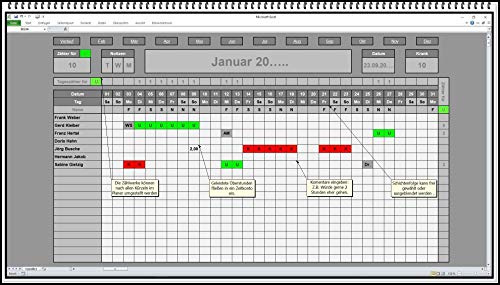 Urlaubsplaner 2026 2027 Excel