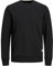 JACK & JONES Herren Jjebasic Crew Neck Noos Sweatshirt, Black, L EU