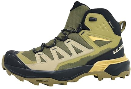 SALOMON Men's X Ultra 4 Low Rise Hiking Boots, Black Magnet Pearl Blue, 11.5 UK