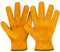 Aolso Arbeitshandschuhe, Gartenhandschuhe aus Leder für Damen und Herren, Leder-Gartenhandschuhe, langlebige Leder-Sicherheitsarbeitshandschuhe, atmungsaktive mit Dornschutzhandschuh