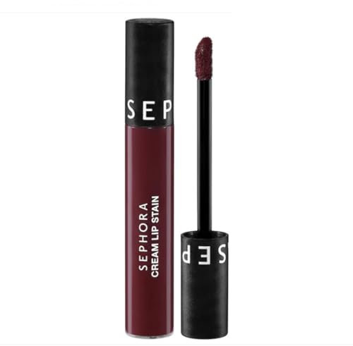 SEPHORA Cream Lip Stain Liquid Matte Lipstick - 134 Plum Madness (Matte Deep Plum Brown) - 0,16 fl oz / 5 ml