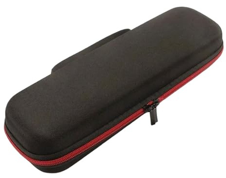 KiBcsLic Étui Portable Anti-choc en EVA avec Poignée de Transport, Sac de Rangement Rigide, Organiseur de Transport, Housse Adapté aux Microphones Sans Fil, pour Voyages, Intervues, Enregistrements