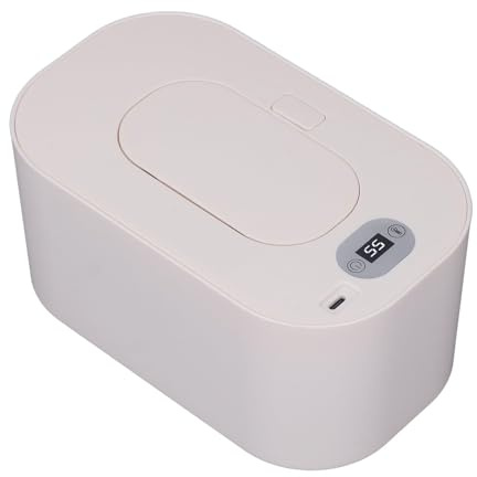 AMONIDA Calentador de Toallitas para Bebés USB, Dispensador de Toallitas Húmedas, Calentador de Temperatura Constante con Calentamiento Inteligente y Preciso, Ideal para Bebés