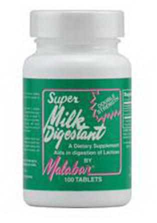 Malabar Super Milk Digestant - 100 Tablets
