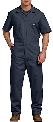 Dickies kurzärmeliger Arbeits-Overall für Herren., X-Large Hoch