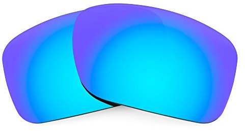 Lentes de Repuesto Revant Compatibles con Gafas de Sol Oakley Turbine, Polarizados, Azul Hielo MirrorShield