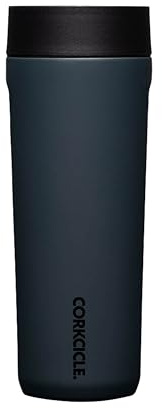 Corkcicle Commuter Cup Insulated Stainless Steel Leakproof Travel Coffee Mug Keeps Beverages Cold for 9 Hours and Hot for 3 Hours, Rucksack, 17 oz