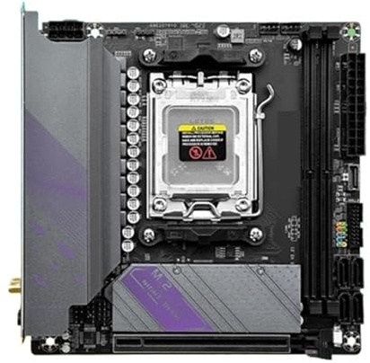 AM5 Motherboard supports 7000 series CPU processors DDR5 dual Memory ITX B650i Night Devil