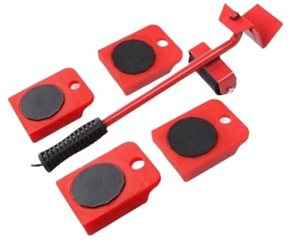 Moving Dolly， Furniture Moving Transport Roller Set Removal Lift Tool Wheel Bar Mover Heavy Stuffs Device Hand ，for Furniture