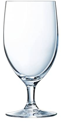 Chef & Sommelier Cabernet Tulip öltulpan, ölglas, 400 ml, Krysta kristallglas, transparent, 6 stycken (1-pack), 6
