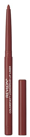 Revlon Colorstay Lip Liner Makeup with Built-in-Sharpener, Longwear Rich Colors, Smooth Application, 660 Mauve, 0.01 oz