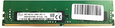 SK Hynix 8GB DDR4-2666V 1Rx8 PC4 HMA81GR7AFR8N VK T3 AC 1752