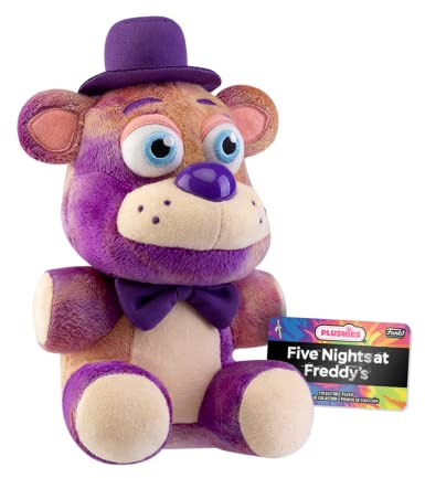 Funko Plush: Five Nights At Freddy's (FNAF) TieDye - Freddy Fazbear - Collectable Soft Toy - Birthday Gift Idea - Official Merchandise - Stuffed