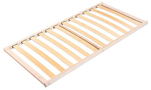 Babybay Rete a doghe adatta per lettino, naturale, non trattata, 60 x 120 cm