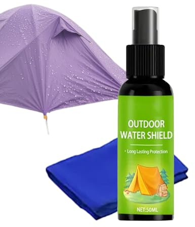 Spray impermeabilizante impermeable para tiendas de campaña, nano spray protector para textiles, protección duradera para ropa de exterior | para viajes al aire libre, césped, mochileros, camping
