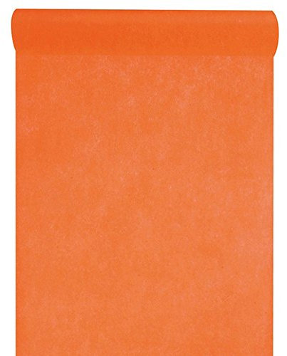 Tischläufer Deko-Vlies Edle Tafel 0,3 x 10 m orange