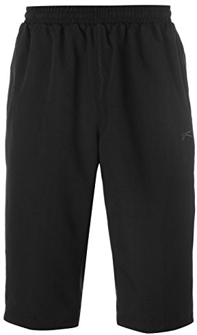 Slazenger Mens Three Quarter Tracksuit Bottoms Black XXXL