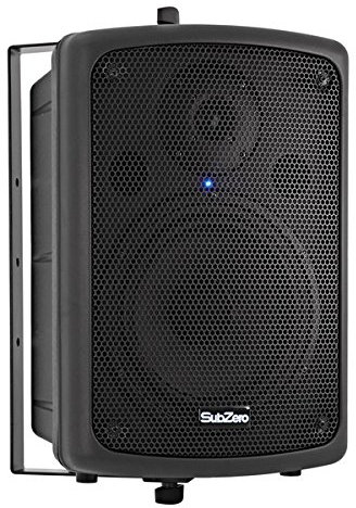 SUBZERO 80W 8 Active PA Speaker with Yoke Bracket